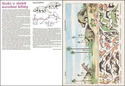 Dioráma Gobi v dobe vrchnej kriedy